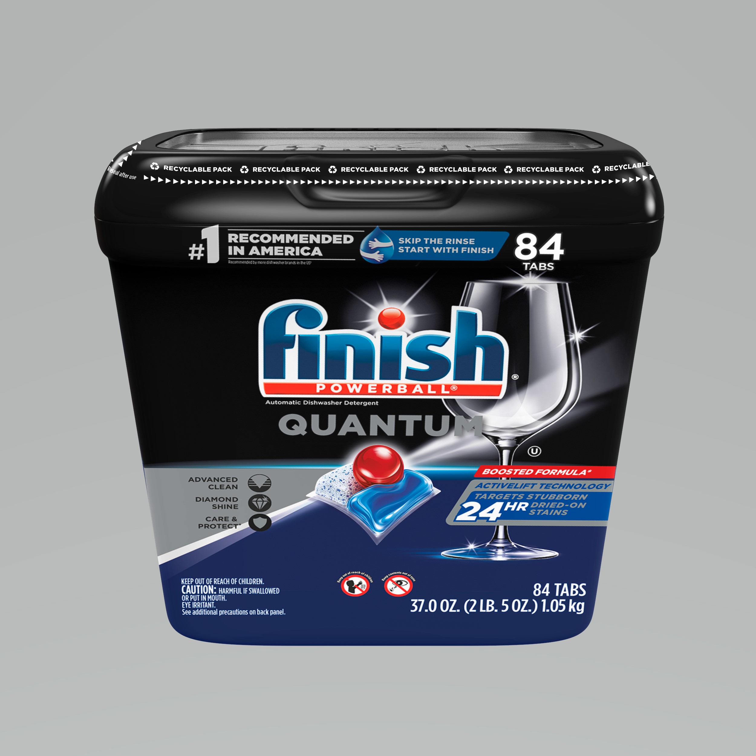 FINISH® Powerball® Quantum® Tabs + Activelift Technology (Made in Poland)